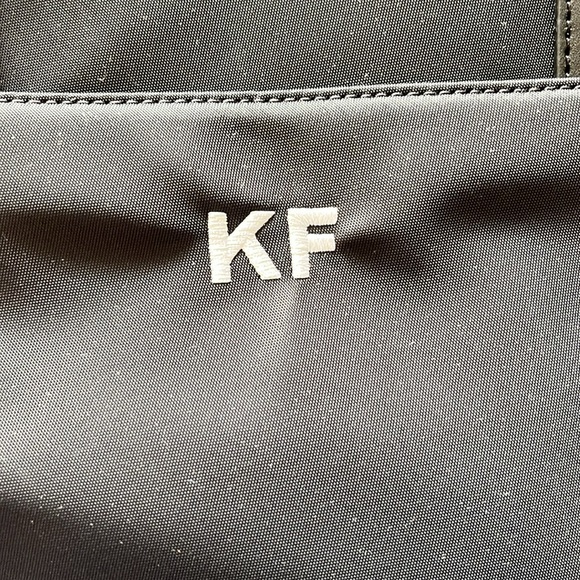 AWAY The Everywhere Bag - Black Nylon Leather Personal Item Travel Duffle Bag - Picture 8 of 10